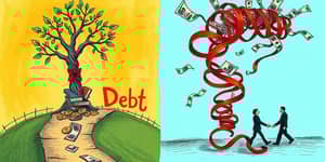 Deudas buenas vs. deudas malas: Cómo distinguirlas en casa